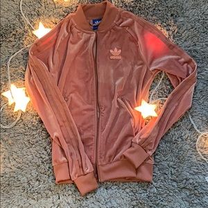 Adidas long sleeve track jacket in XS